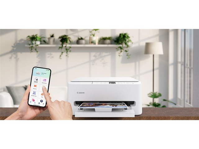 Canon pixma ts6550i all-in-one inkjetprinter wit - afbeelding 2 van  5