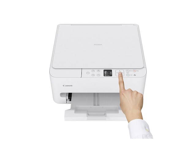 Canon pixma ts6550i all-in-one inkjetprinter wit - afbeelding 3 van  5