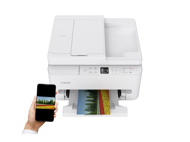 Canon pixma ts7550i all-in-one inkjetprinter wit - afbeelding 2 van  5