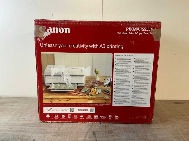 Canon pixma ts9551ca printer - afbeelding 6 van  6