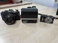 Canon / polaroid fotocamera (3x) - afbeelding 1 van  7