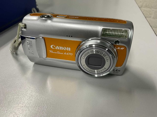 Canon powershot 470 fotocamera (4x) - afbeelding 1 van  5