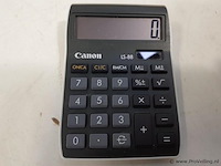 Canon rekenmachines, diverse types o.a. ls-88 - 17 stuks - afbeelding 3 van  3