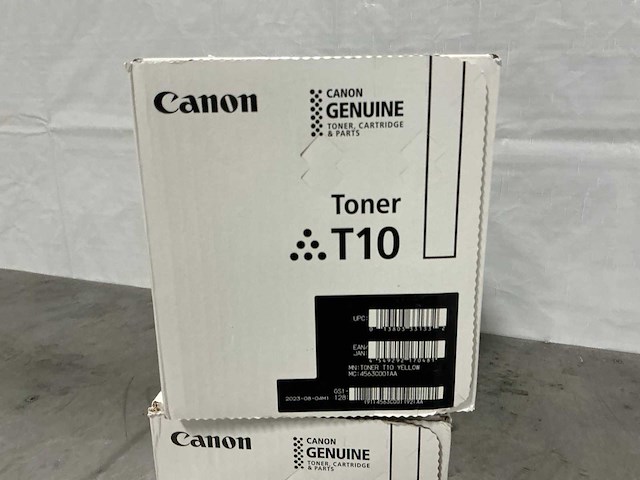 Canon t10 inkt cartridge (2x) - afbeelding 3 van  3