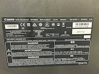 Canon wux6010 projector (5x) - afbeelding 4 van  12