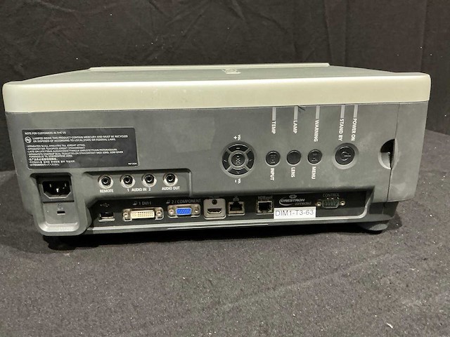 Canon wux6010 projector (5x) - afbeelding 8 van  12