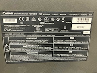 Canon wux6010 projector - afbeelding 3 van  11