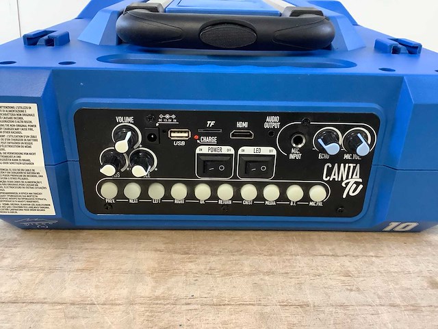 Canta tu d10 s karaokebox - afbeelding 4 van  7