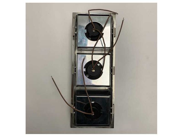 Cantalupi 20loren2883gsssss stainless steel 3-spotlight fixture - afbeelding 4 van  7