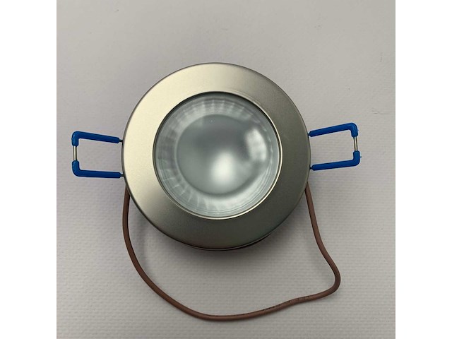 Cantalupi 20roger80gf1s satin nickel spotlight adjustable design 12/24v - afbeelding 2 van  4