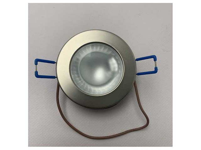 Cantalupi 20roger80gf1s satin nickel spotlight adjustable design 12/24v - afbeelding 3 van  4