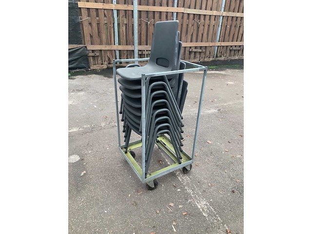 Canteen chair (8x) - afbeelding 2 van  2
