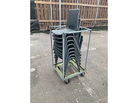 Canteen chair (8x) - afbeelding 2 van  2