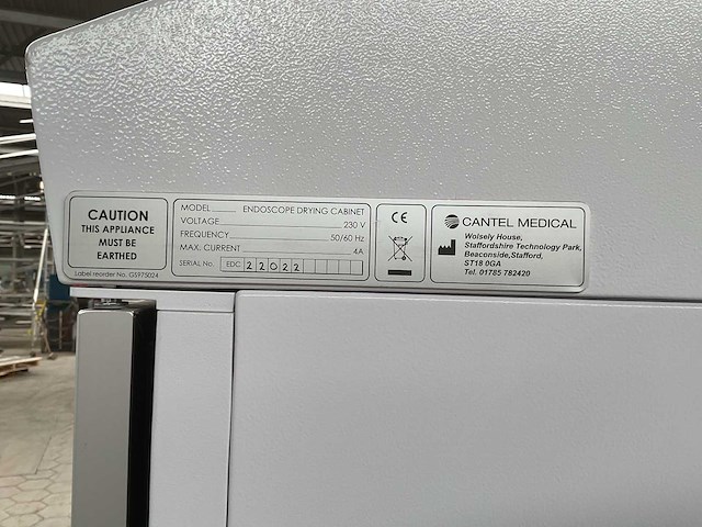 Cantel medical endoscope drying cabinet - afbeelding 5 van  8