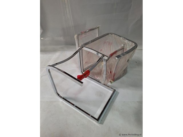 Cantilever stoelonderstel - set van 3 - ca. 50x50x43 cm - afbeelding 1 van  4