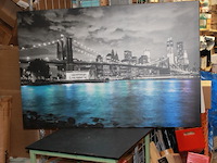 Canvas 120 x 80 nr g brug - afbeelding 1 van  3