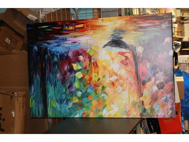 Canvas 120 x 80 nr h collorfull - afbeelding 3 van  3