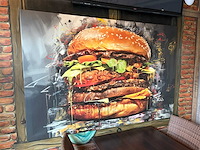Canvas big burger - afbeelding 1 van  1