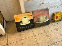 Canvas doeken met opdruk (4x) - afbeelding 3 van  6