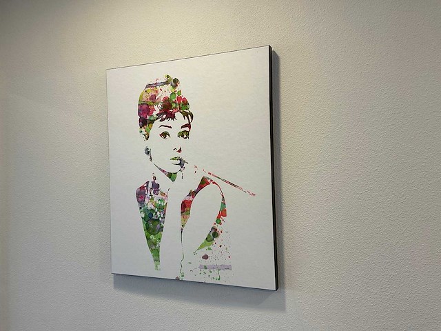 Canvas wanddecoratie (2x) - afbeelding 2 van  3