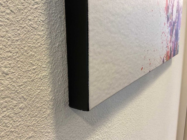 Canvas wanddecoratie (2x) - afbeelding 3 van  3
