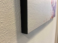 Canvas wanddecoratie (2x) - afbeelding 3 van  3