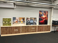 Canvas wanddecoratie (4x) - afbeelding 1 van  5