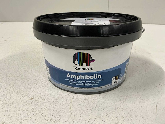 Caparol amphibolin binnenmuurverf 1,25 (3x) “ongebruikt” - afbeelding 1 van  1