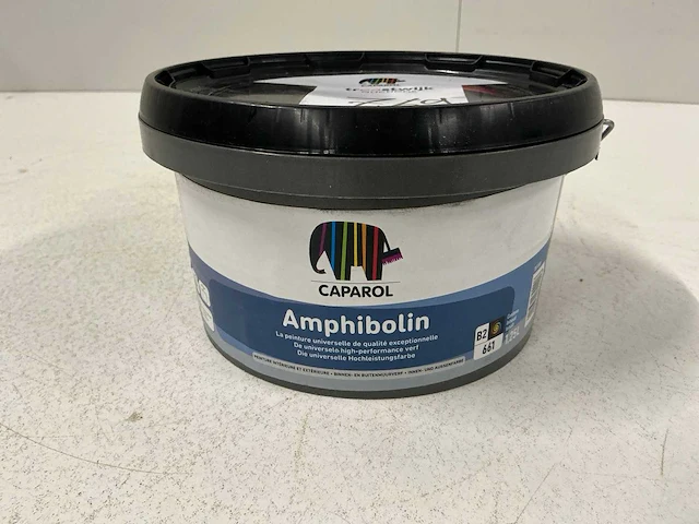 Caparol amphibolin binnenmuurverf 1,25 (3x) “ongebruikt” - afbeelding 1 van  1