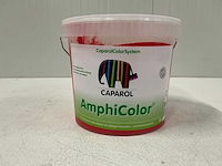 Caparol amphicolor verf 5l rood (3x) “ongebruikt” - afbeelding 1 van  1