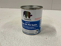 Caparol aqua 2k pu satin lak 0,615l (10x) “ongebruikt” - afbeelding 1 van  1