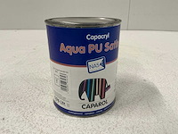 Caparol aqua pu satin verf 0,96l (3x) “ongebruikt” - afbeelding 1 van  1