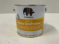 Caparol aqua uniprimer grondverf 2,5l (3x) “ongebruikt” - afbeelding 1 van  1