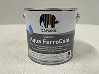 Caparol capacryl aqua ferrocoat verf 2,4l (3x) “ongebruikt” - afbeelding 1 van  1
