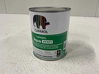 Caparol capacryl aqua venti lak 0,94l (9x) “ongebruikt” - afbeelding 1 van  1