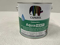Caparol capacryl aqua venti lak 2,5l (3x) “ongebruikt” - afbeelding 1 van  1