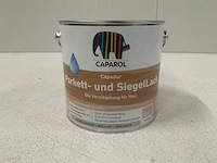 Caparol capadur parket-umd siegellack lak 2.5l (4x) “ongebruikt” - afbeelding 1 van  1