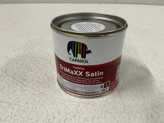 Caparol capalac trimaxx satin lak 0,475l (7x) “ongebruikt” - afbeelding 1 van  1