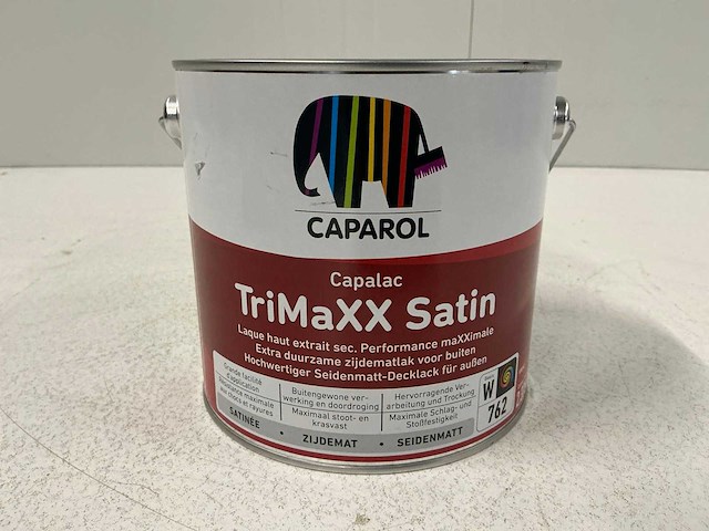 Caparol capalac trimaxx satin lak 2,375l (2x) “ongebruikt” - afbeelding 1 van  1