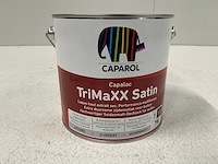 Caparol capalac trimaxx satin lak 2l (4x) “ongebruikt” - afbeelding 1 van  1