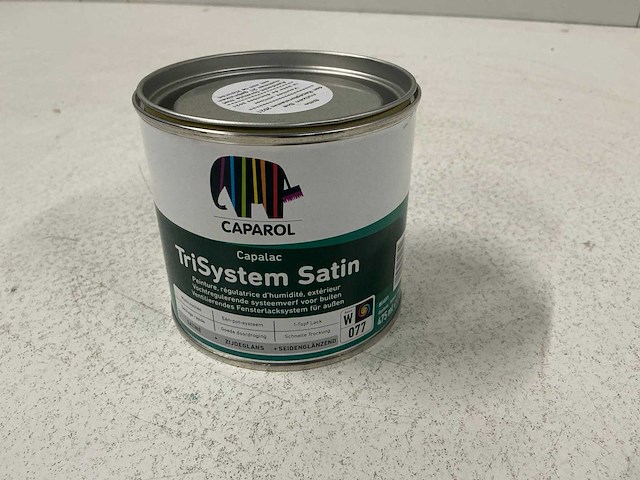 Caparol capalac trisystem satin verf 0,475l (13x) “ongebruikt” - afbeelding 1 van  1