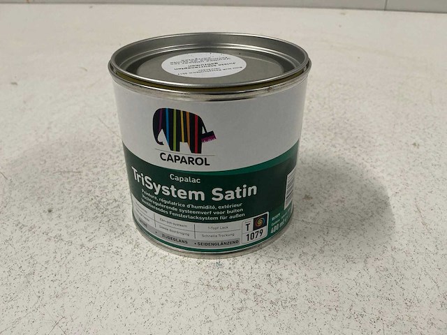 Caparol capalac trisystem satin verf 0,4l (13x) “ongebruikt” - afbeelding 1 van  1