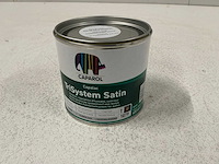 Caparol capalac trisystem satin verf 0,4l (13x) “ongebruikt” - afbeelding 1 van  1