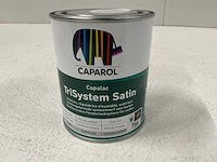 Caparol capalac trisystem satin verf 0,95l (8x) “ongebruikt” - afbeelding 1 van  1