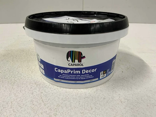 Caparol capaprim decor voorstrijkmiddel 1,175 (3x)” ongebruikt” - afbeelding 1 van  1