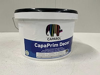 Caparol capaprim decor voorstrijkmiddel 9,4l (3x)” ongebruikt” - afbeelding 1 van  1