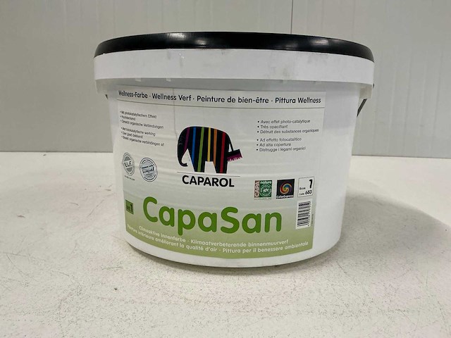 Caparol capasan binnenmuurverf 10l (3x)”ongebruikt” - afbeelding 1 van  1