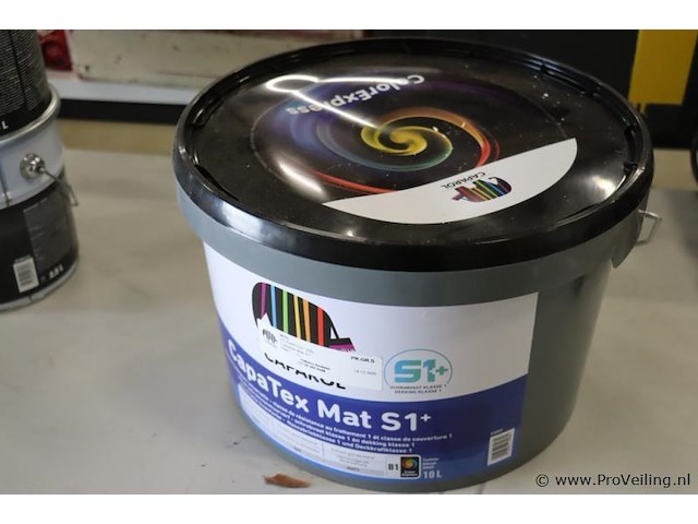Caparol capatex binnenmuurverf mat s1+ - 10ltr - afbeelding 1 van  4
