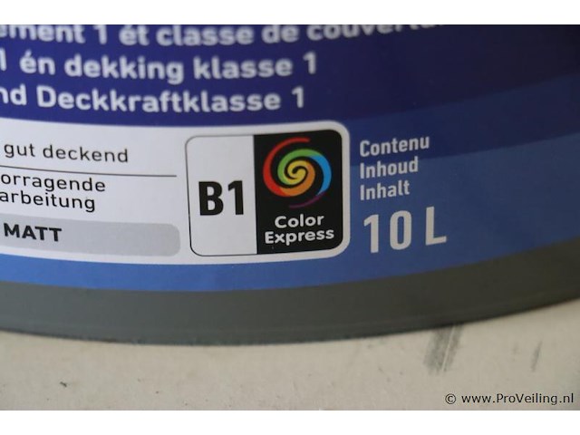 Caparol capatex binnenmuurverf mat s1+ - 10ltr - afbeelding 3 van  4