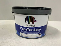 Caparol capatex satin binnenmuurverf 10l (3x) “ongebruikt” - afbeelding 1 van  1